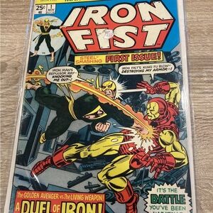 Iron Fist 1 Marvel Comics Steel Smashing First Issue